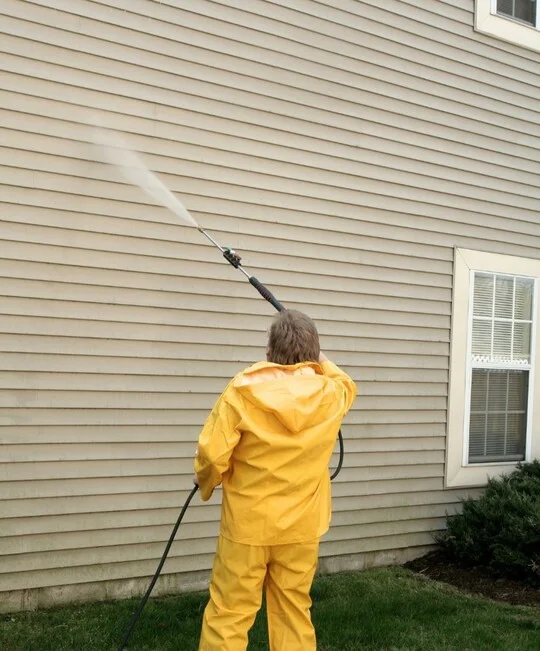 pressure washing